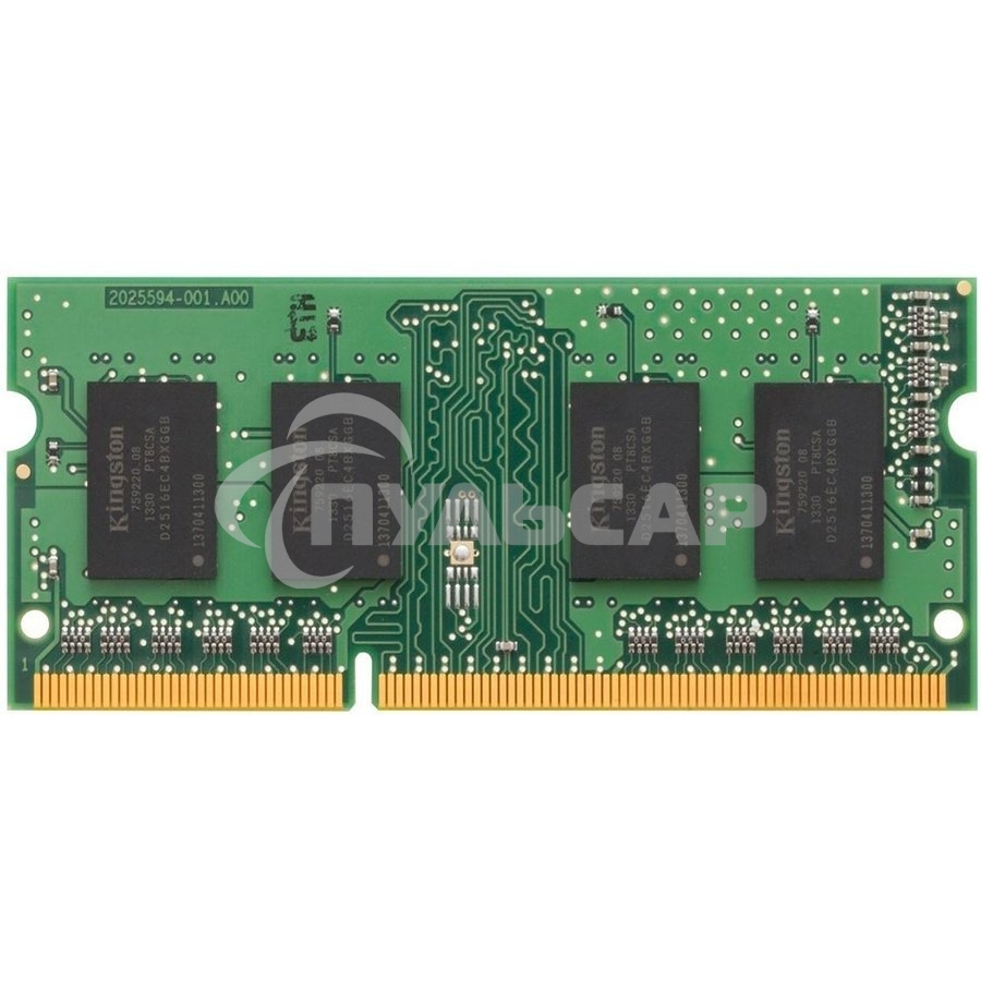 Оперативная память Kingston ValueRAM, DDR3, 4Gb (1x4Gb), 1600MHz, CL11, SO-DIMM