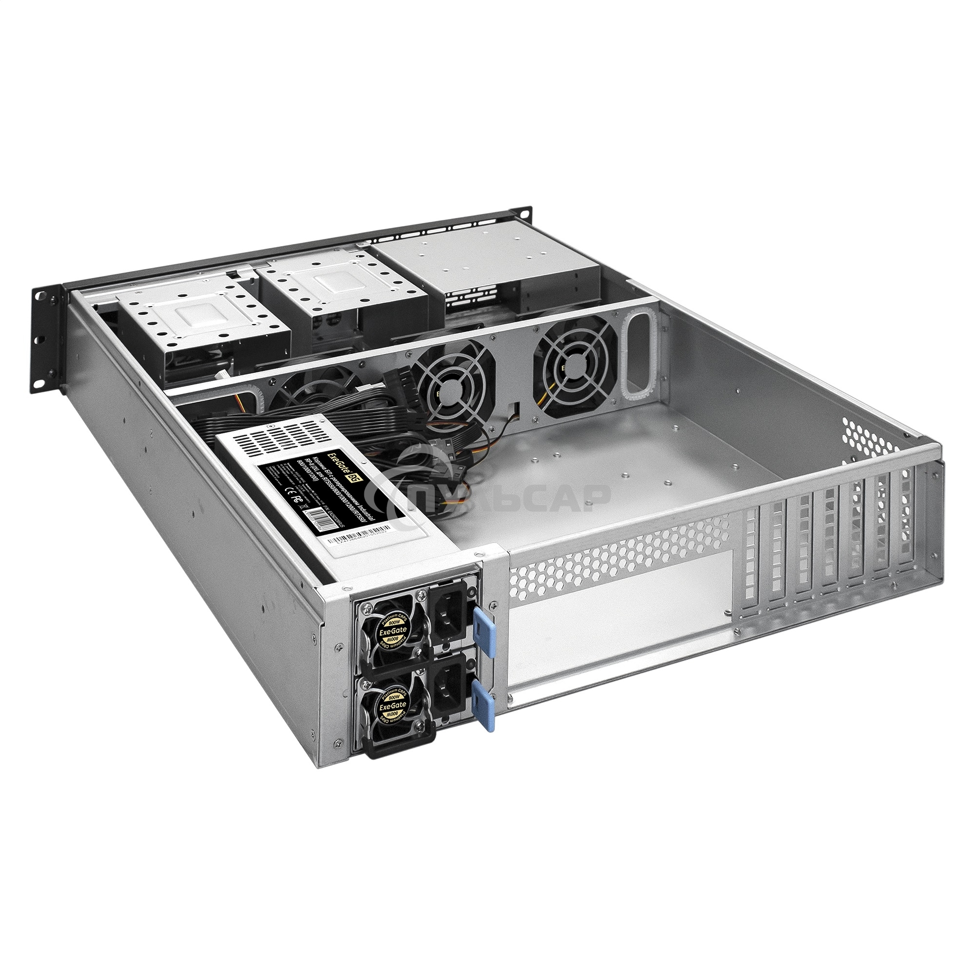 Серверная платформа ExeGate EX293874RUS Pro 2U550-06/2U2088 (RM 19