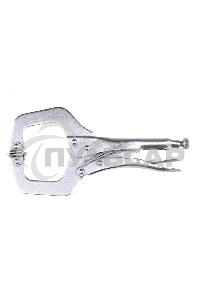 Зажим ручной СИБРТЕХ, увеличенный захват, подвижные губки, 270 мм 18426