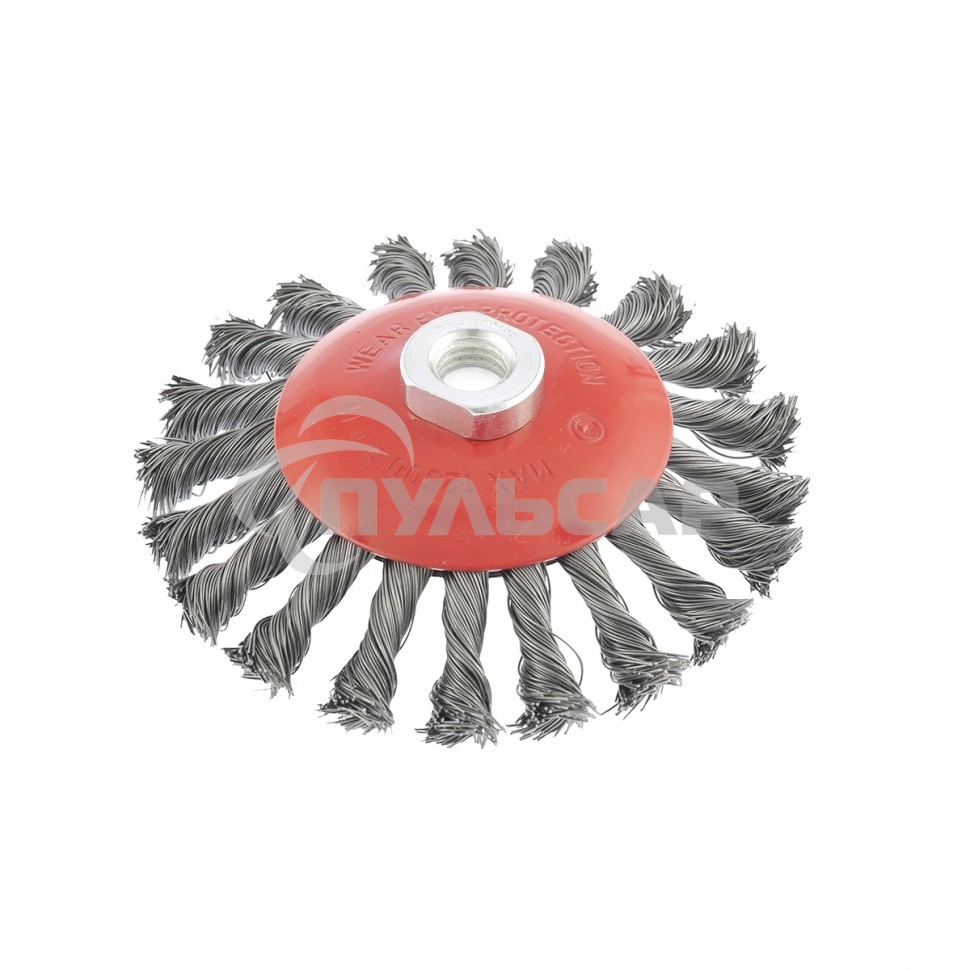 Щетка Matrix для УШМ, 125 мм, М14, 