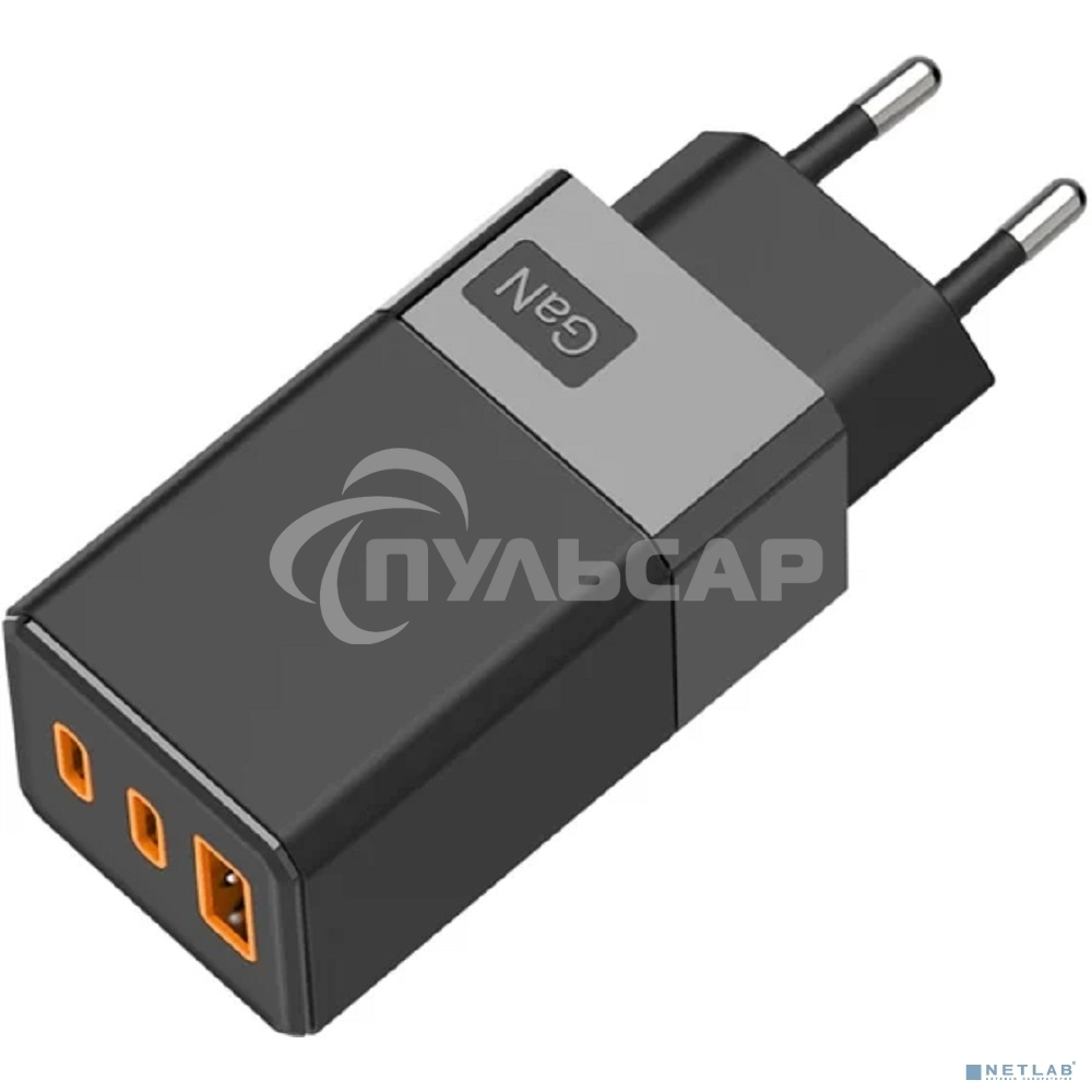 Сетевое зарядное устройство USB-A и 2 USB-C, 65Вт Rexant