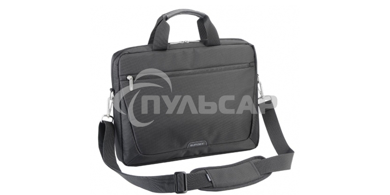 Сумки для ноутбуков Сумка SUMDEX PON-111BK нейлон, черная до 15,6