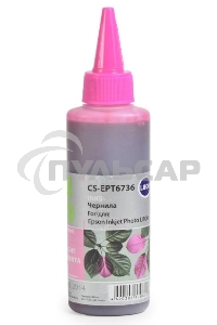 Чернила Cactus CS-EPT6736 светло-пурпурный (100мл) Epson L800