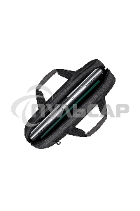 Сумка ExeGate BusinessPro EСС-012 Black, water resistant, черная, водоотталкивающий полиэстер, 15.6
