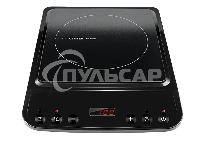 Индукционная плитка Centek CT-1518 2000Вт 8 настроек мощности, LED-дисплей таймер, сенсор. управл.