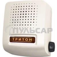 Звонок проводной Соло трель регул. громкости 220В 80-90дБА бел. Тритон СЛ-03Р