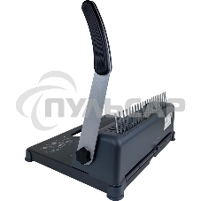 Переплетчик ГЕЛЕОС БП-12 на пластиковую пружину, А4, ручная перфорация 12 листов, переплет макс до 500 л., глубина перфорации 3,5-5,5 мм