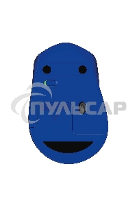 Мышь беспроводная Logitech M330 SILENT PLUS синий, 1000 dpi, радиоканал, USB, кнопки - 3