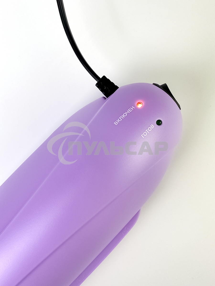 Ламинатор Heleos ЛМ-А4РФ фиолетовый A4 (75-150мкм) 25см/мин (2вал.) лам.фото