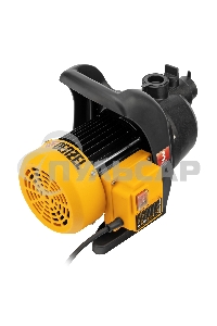 Садовый поверхностный насос GPL600, 600 Вт, 3000 л/ч, подъем 35 м, пластик Denzel