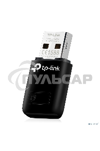 Сетевой адаптер TP-Link SOHO TL-WN823N Беспроводной USB мини адаптер 300Мбит/с стандарта N c кнопкой QSS(Realtec)