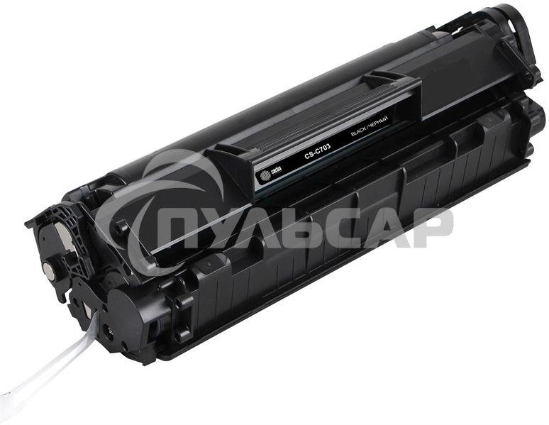 Картридж лазерный Cactus CS-C703 черный (2000 стр.) для Canon LBP2900/LBP3000