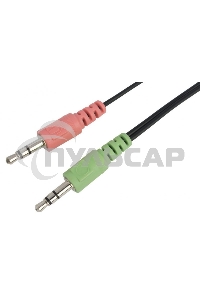 Гарнитура Oklick HS-M137V черный 1.8м мониторы оголовье