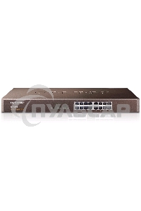 Коммутатор TP-Link SMB TL-SG1016 Коммутатор 16-port Gigabit Switch, 1U 19-inch rack-mountable steel case