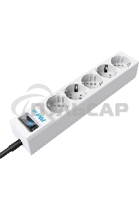 Сетевой фильтр ZIS PILOT Surge protector Pilot SG5 5 outlets (GP), 10A / 2.2kVt, automatic circuit-breaker, 3 m