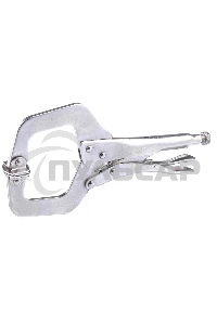 Зажим ручной СИБРТЕХ, увеличенный захват, подвижные губки, 270 мм 18426