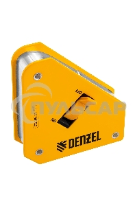 Фиксатор магнитный отключаемый для сварочных работ усилие 30 LB, 45х90 град. Denzel