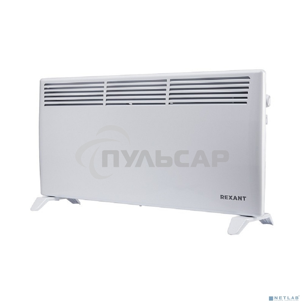 Конвектор Rexant 60-0117 белый, 2000 Вт, 25 м2, термостат