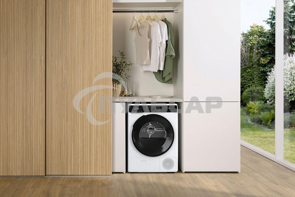 Сушильная машина Gorenje DPNA82WIFI/C белый, 8 кг, сушка - конденсационная, программ - 15, 60 x 85 x 65.3 см