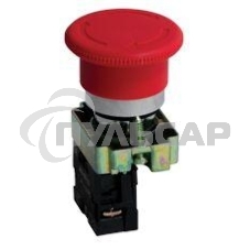 Кнопка BS542 гриб кр. поворот. (1з+1р) EKF xb2-bs542 Кнопка BS542 гриб кр. поворот. (1з+1р) EKF xb2-bs542