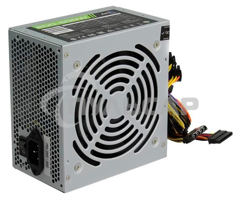 Блок питания Aerocool / Formula ECO-500W, 500Вт, 120мм, серый