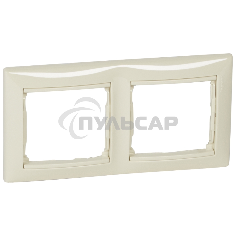 Рамка 2-м Valena горизонт. сл. кость Leg 774352