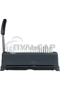 Переплетчик ГЕЛЕОС БП-12 на пластиковую пружину, А4, ручная перфорация 12 листов, переплет макс до 500 л., глубина перфорации 3,5-5,5 мм