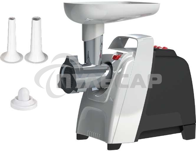 Мясорубка электрическая Аксион М61.01 черно-серебристая