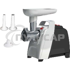 Мясорубка электрическая Аксион М61.01 черно-серебристая