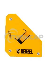 Фиксатор магнитный отключаемый для сварочных работ усилие 30 LB, 45х90 град. Denzel