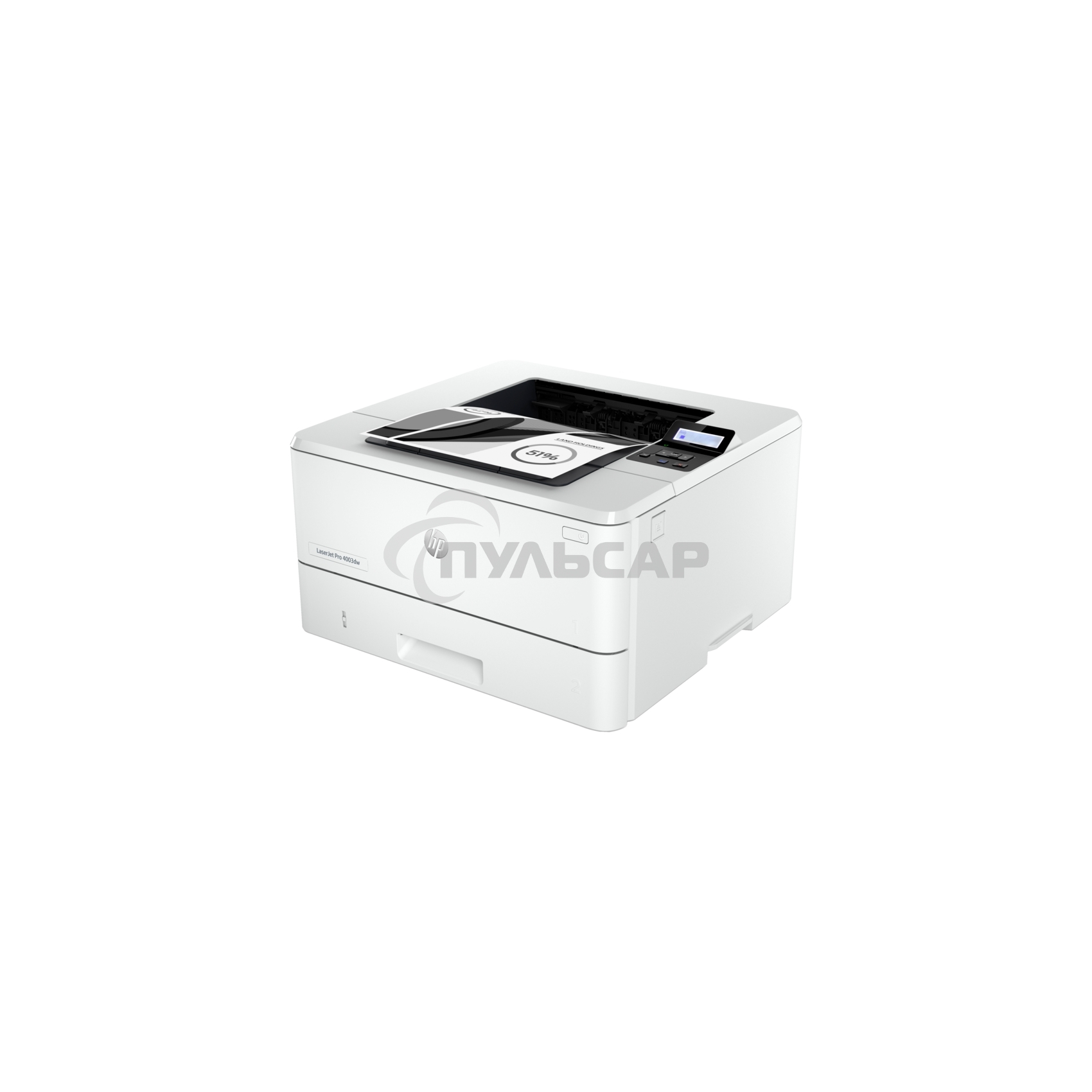 Принтер лазерный HP LaserJet Pro M4003dw (2Z610A), A4, ч/б, до 40 стр/мин., 1200 x 1200 dpi, USB, RJ-45, Wi-Fi, Air Print, Mopria
