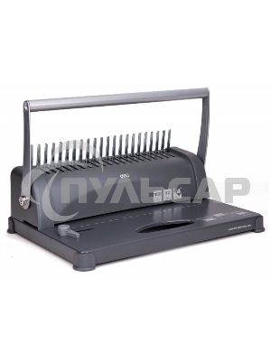 Переплетчик Deli E3871 A4/перф.12л.сшив/макс.350л./пластик.пруж.