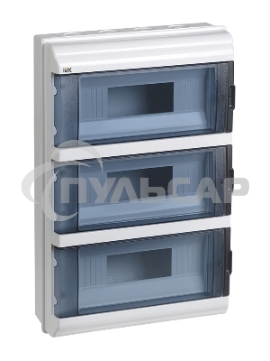 Щит распределительный IEK MKP72-N3-36-55 КМПн-36 IP55 для установки модульных устройств навесной 306мм 108мм 458мм 660B 36мод. пластик IP55 белый (упак.:1шт)