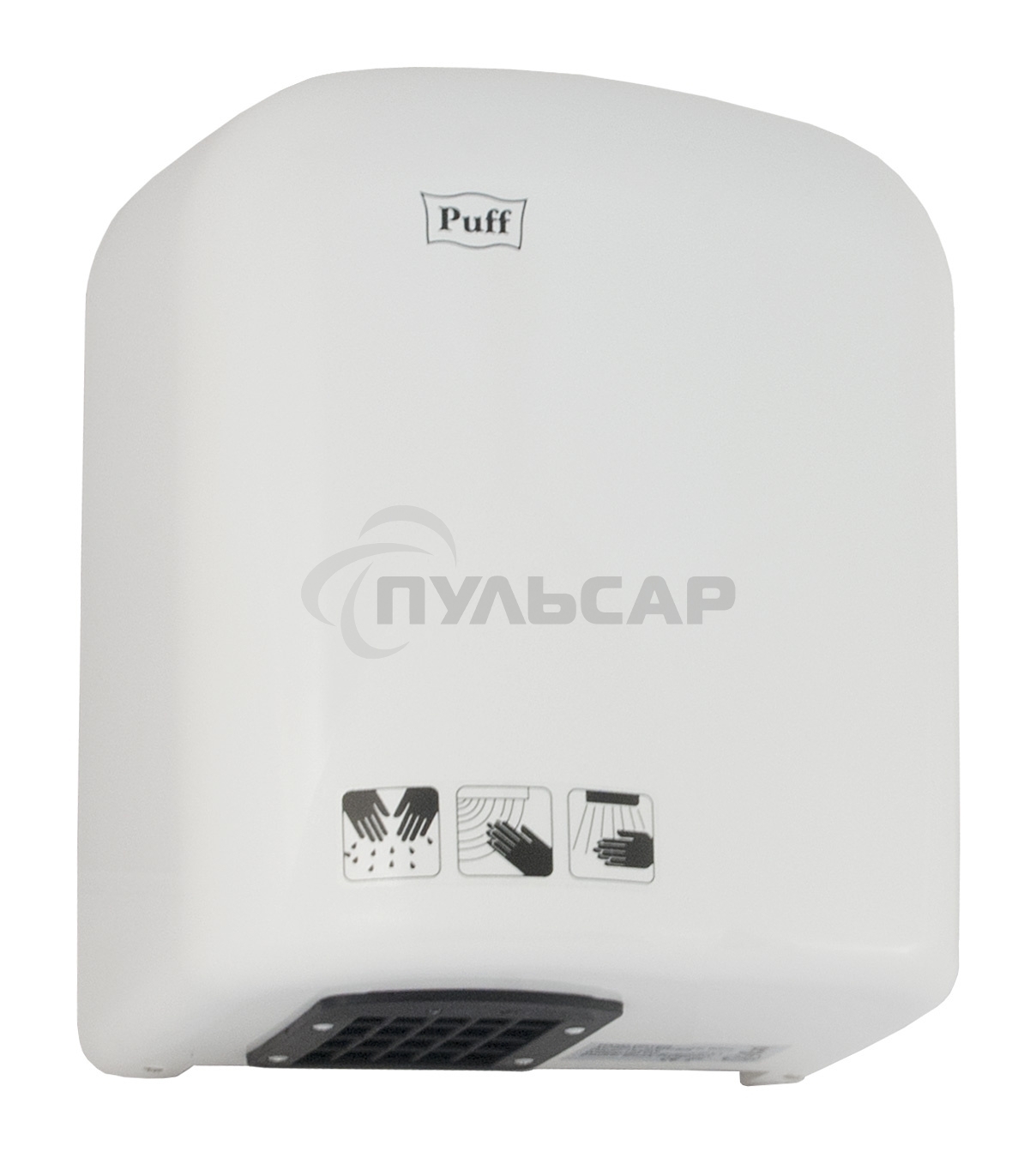 Электросушитель для рук PUFF 165 1.65кВт белый ABS пластик