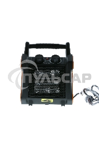 Тепловентилятор Sturm! FH2034CQ, черный/оранжевый, 2000 Вт, 20 м2, термостат