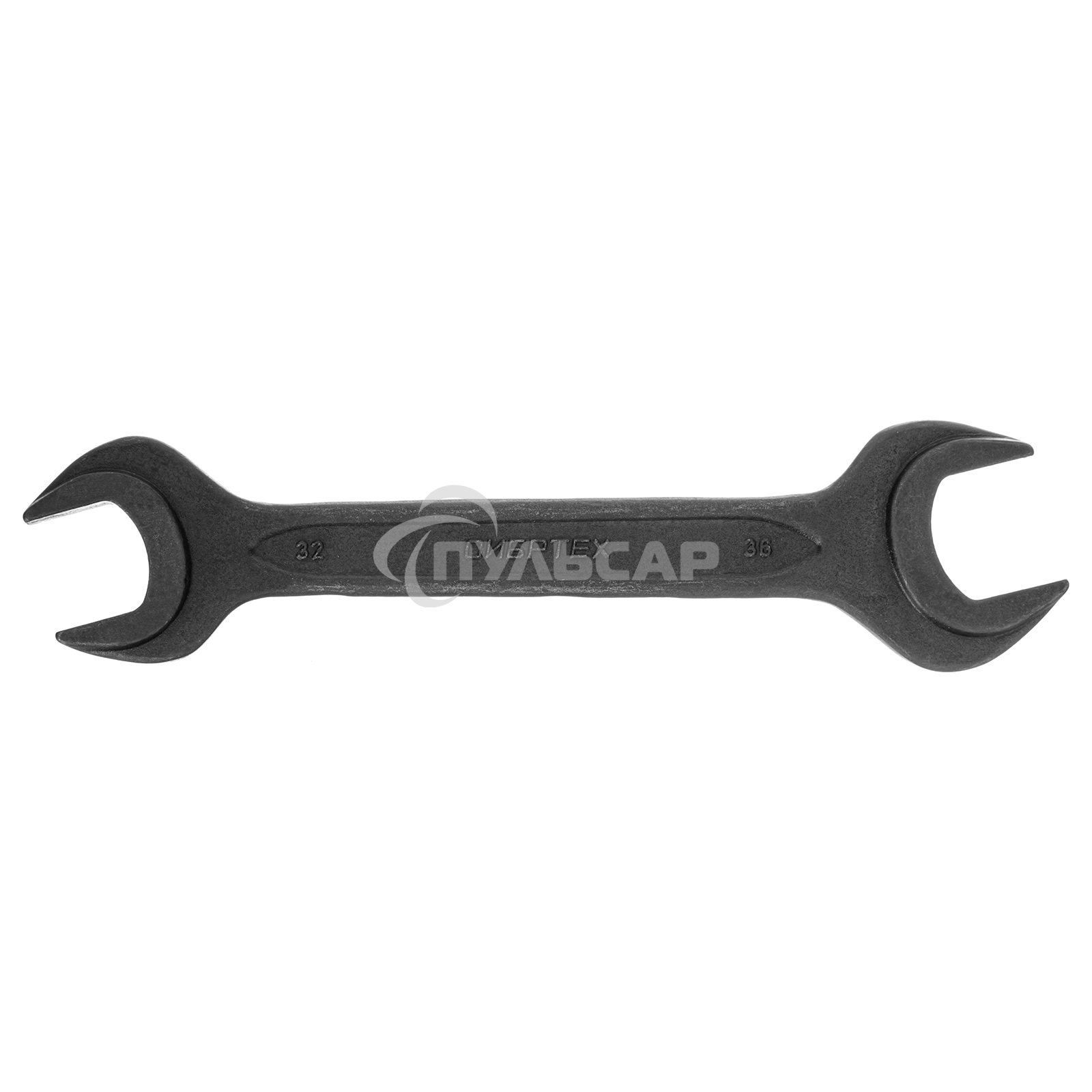 Ключ рожковый,32 х 36 мм, CrV, фосфатированный, ГОСТ 2839 Сибртех