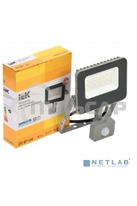 Прожектор Iek LPDO702-20-K03 СДО 07-20Д светодиодный серый с ДД IP44 IEK