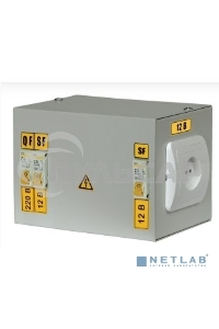 Ящик с понижающим трансформатором ЯТП 0.25 220/12B (2 авт. выкл.) ИЭК MTT12-012-0250