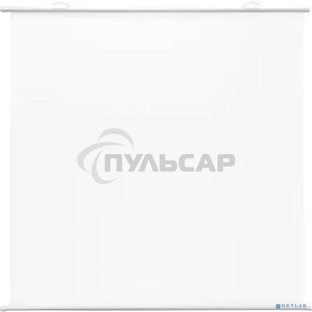 Экран Cactus 150x150см Map type CS-PSRM-150x150-WT 1:1 настенно-потолочный рулонный белый