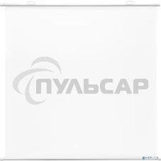 Экран Cactus 150x150см Map type CS-PSRM-150x150-WT 1:1 настенно-потолочный рулонный белый