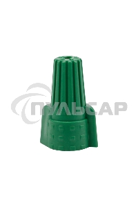 Соединительный изолирующий зажим заземления с лепестками СИЗ-99 ø 12 мм (5-16 мм²), зеленый (10 шт./уп.) Rexant
