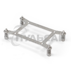 Кулер для процессора ExeGate ESNK-P0050AP4.PWM.4U.2011.Cu серебристый, 92 мм, алюминий/медь, 3800 об/мин, 44 дБ, 4 pin, 165 Вт, 125.8 мм