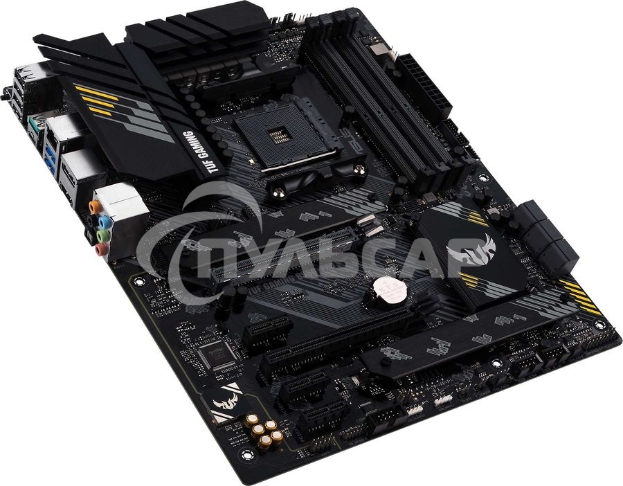 Материнская плата ASUS TUF GAMING B550-PRO, AM4, AMD B550, 4xDDR4, 6xSATA, 2xM.2, 1xPCIe 4.0 x16, 1xPCIe 3.0 x16, 3xPCIe x1, 1xHDMI, 1xDP, 1x 2.5Gb LAN, 4xUSB 2.0, 2xUSB 3.2 Gen 1, 1xUSB 3.2 Gen 2, 1xUSB-C 3.2 Gen 2, 5x3.5 мм, 7.1, ATX