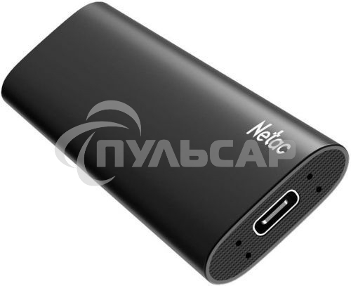 Внешний SSD Netac Z SLIM, 500 GB, USB 3.2 Gen 2 Type-C, R/W 550/480, черный