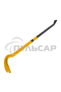 Лом-гвоздодер, 900 мм, шестигранный 19 мм, окрашенный, сталь 65 Denzel