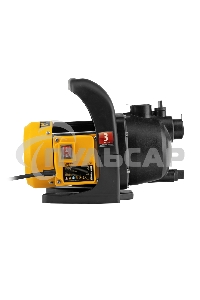 Садовый поверхностный насос GPL600, 600 Вт, 3000 л/ч, подъем 35 м, пластик Denzel