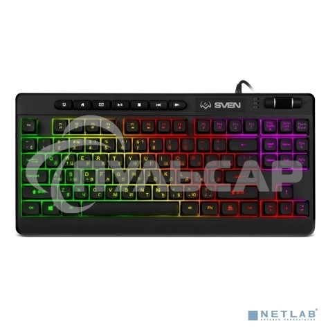 Клавиатура проводная Sven KB-G8200 игровая (95кл, ПО, RGb-подсветка)