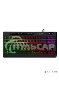 Клавиатура проводная Sven KB-G8200 игровая (95кл, ПО, RGb-подсветка)