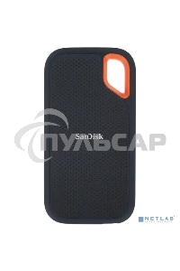 Внешний SSD SanDisk Extreme, 2TB, USB 3.2 Gen 2 Type-C, R/W 1050/1000, серый