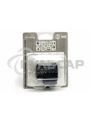 Картридж струйный Cactus CS-CC654 черный для №901 HP OfficeJet-4500/J4580/J4660/J4680 (18ml)